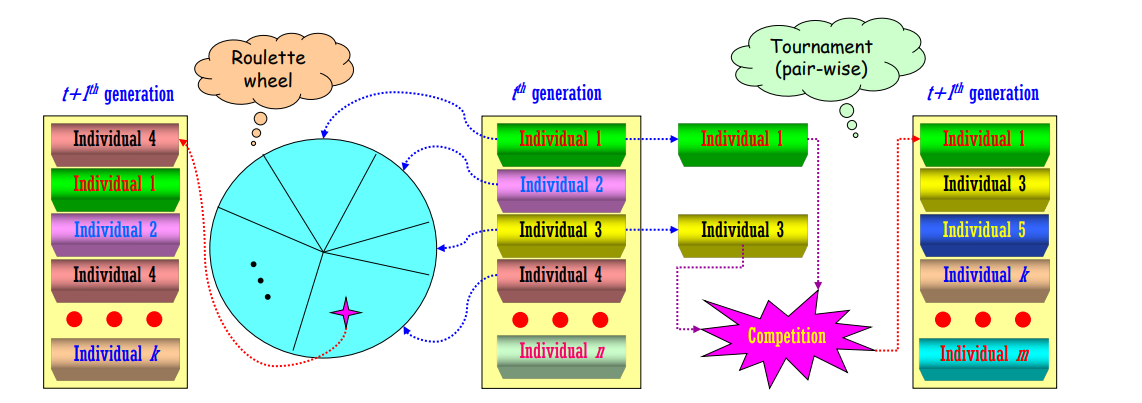 Hình 2: Một số phương pháp chọn lọc trong Thuật toán Di truyền